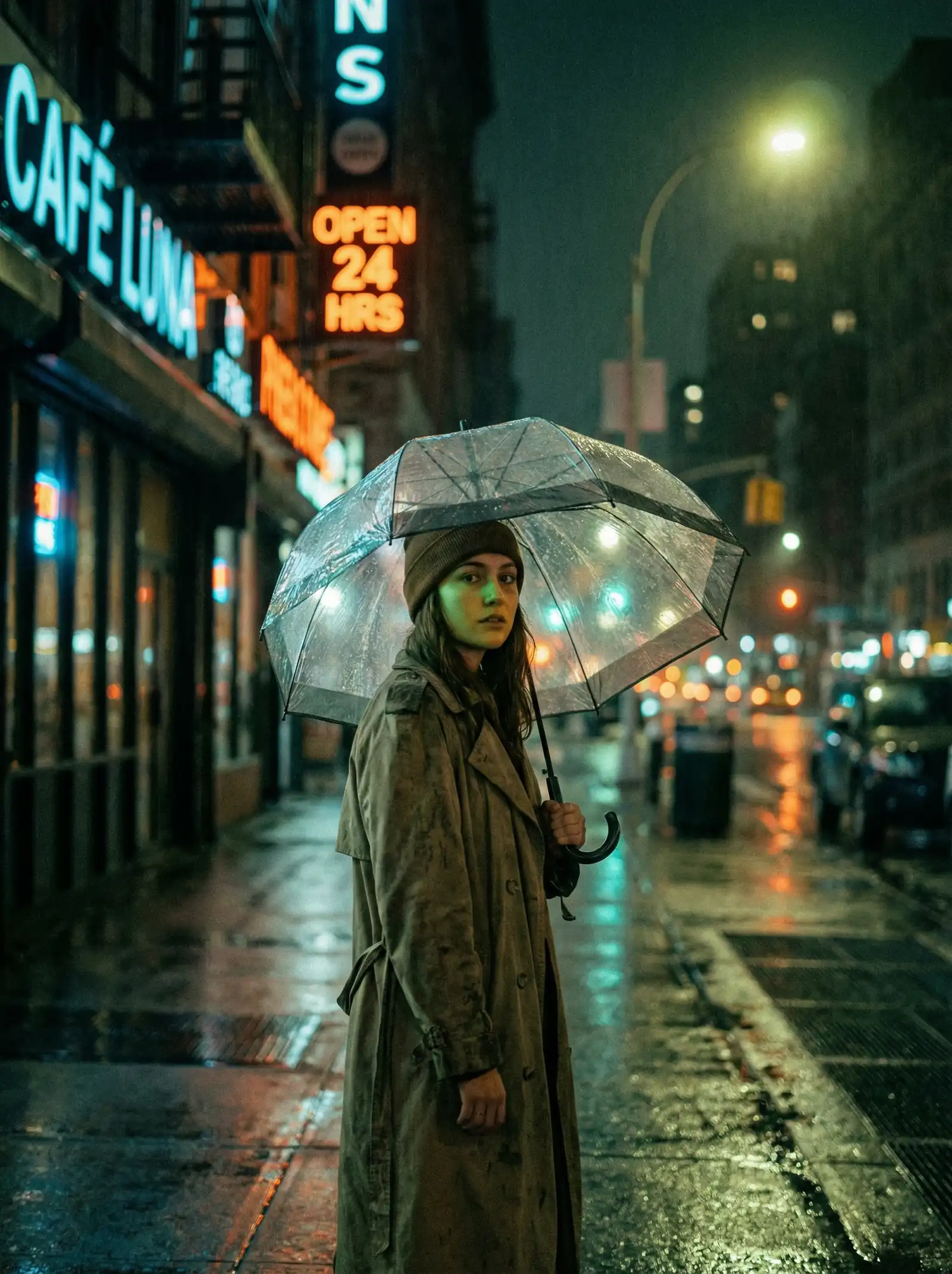 秀人网 本周佳作 - 雨夜独行